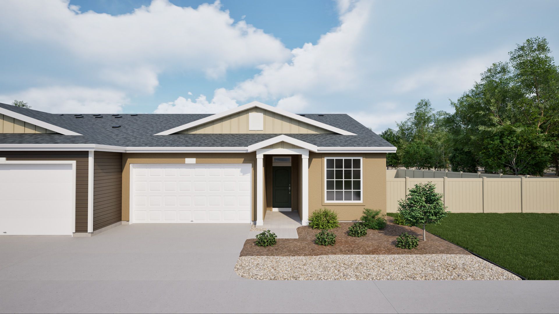 Exterior rendering