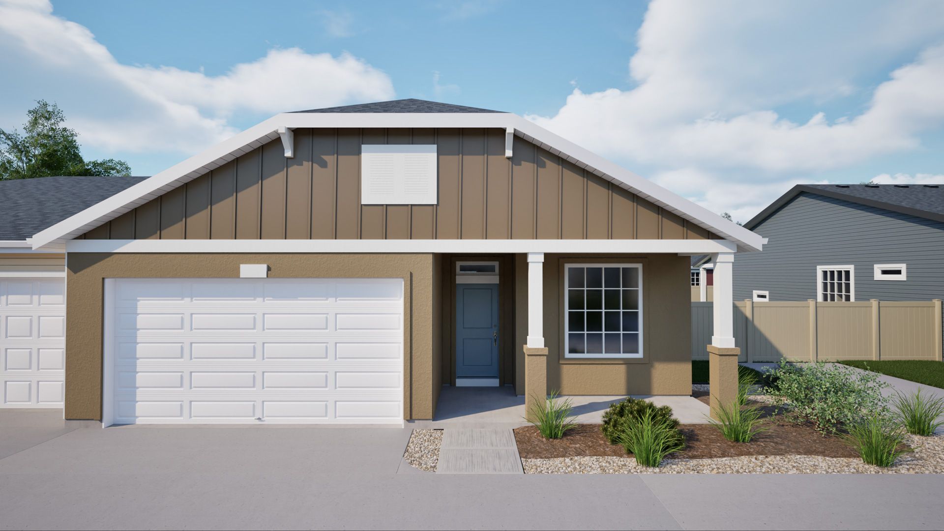 Exterior rendering