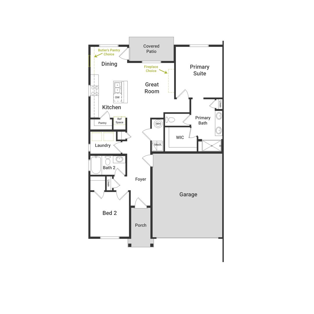 First Floor Garage Right
