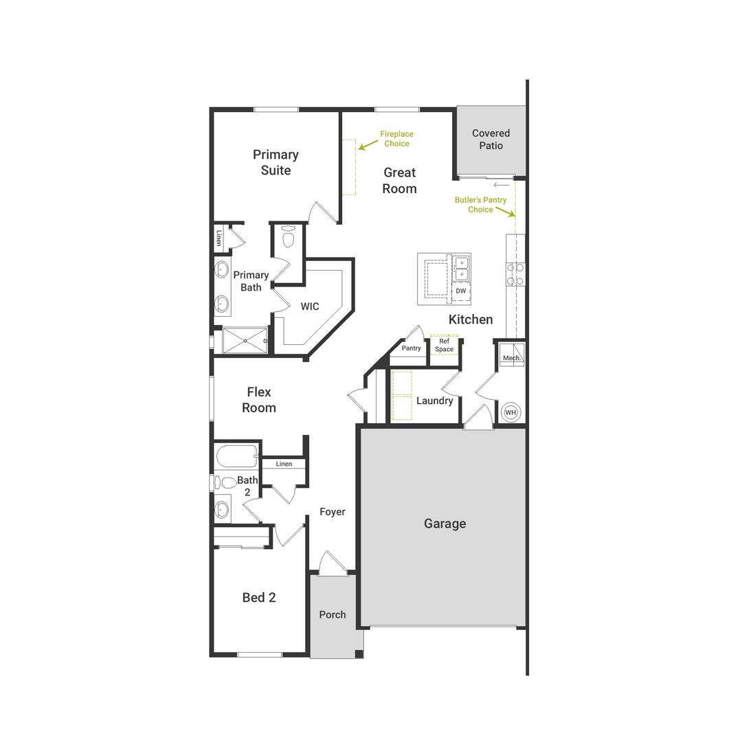 First Floor Garage Right