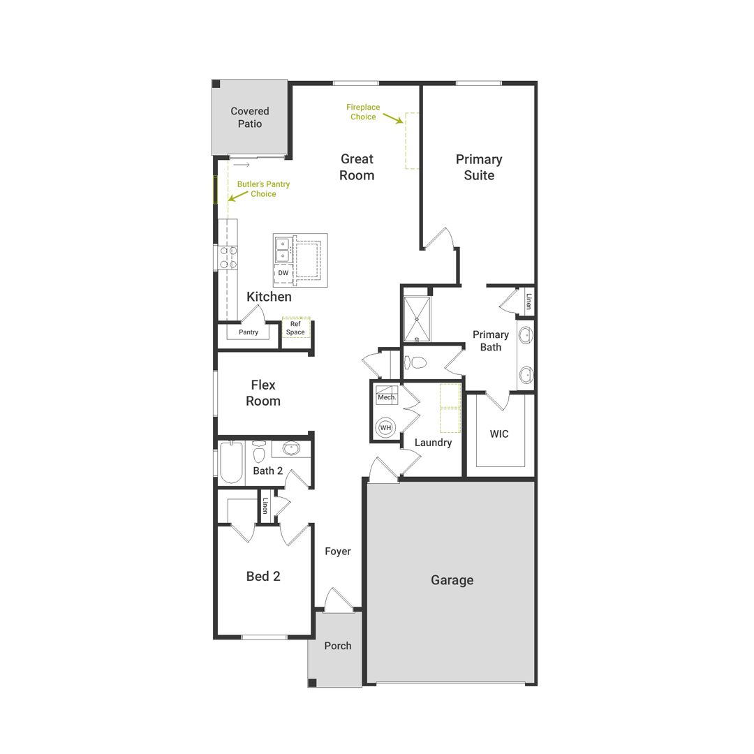 First Floor Garage Right