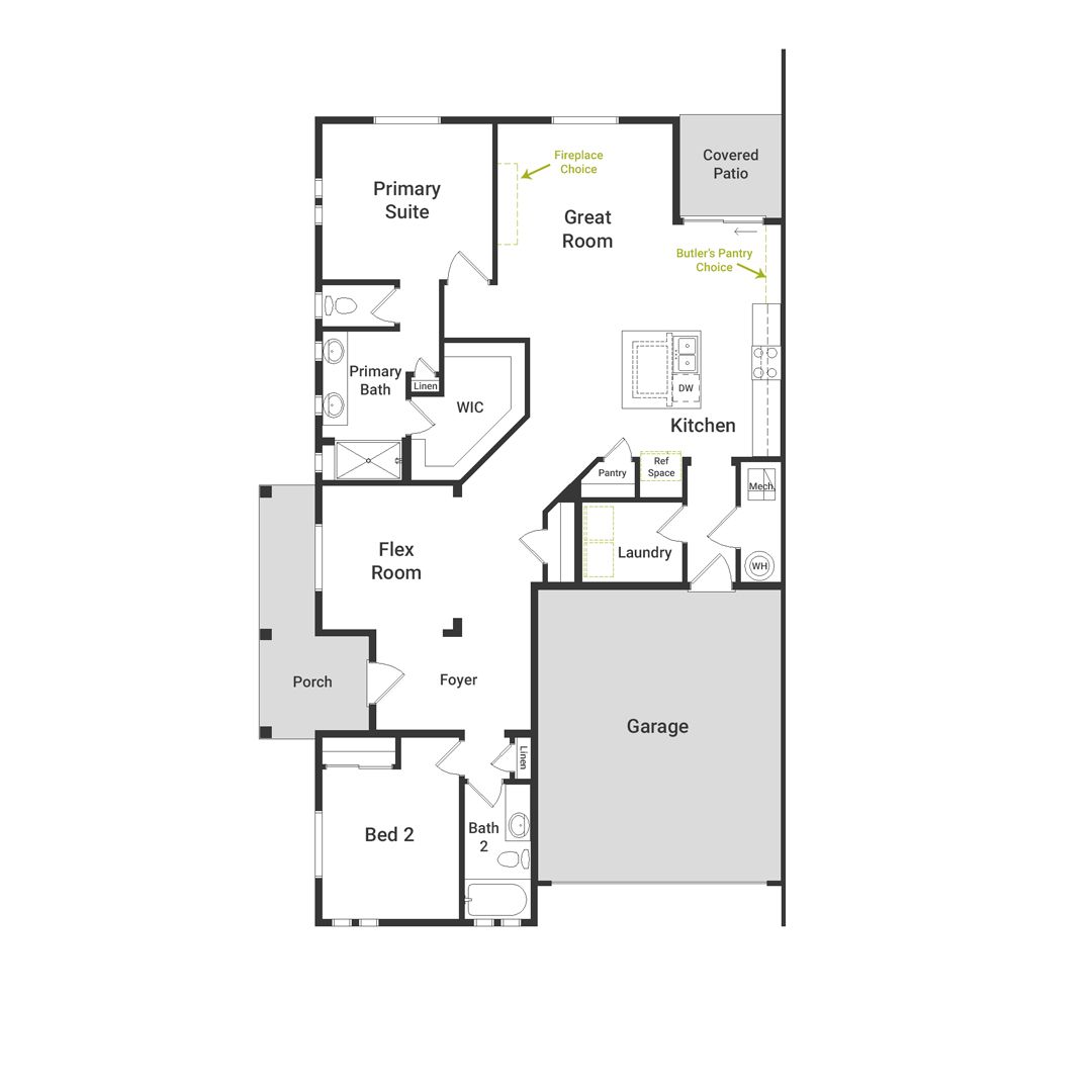 First Floor Garage Right
