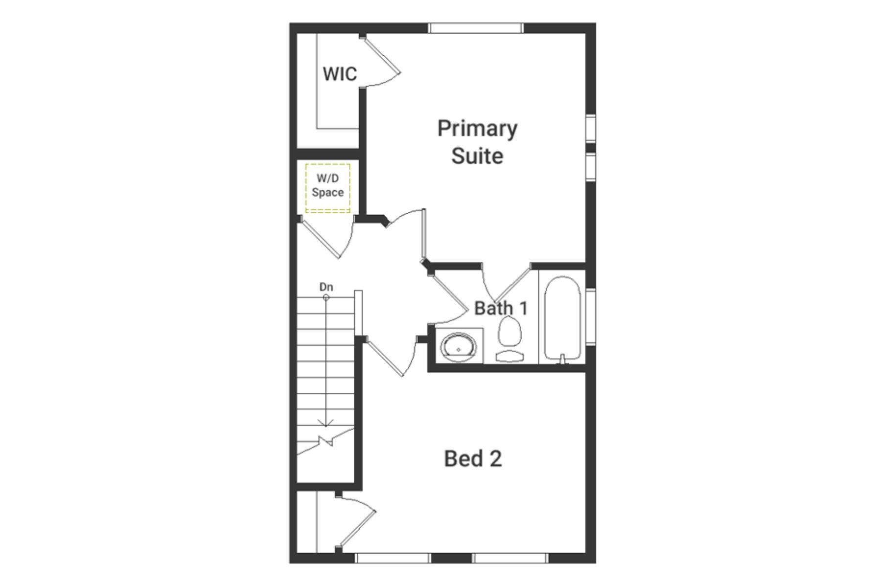 Floorplan 2nd floor