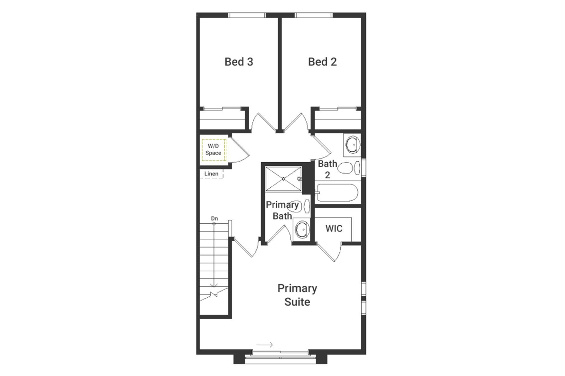 Floorplan 2nd floor
