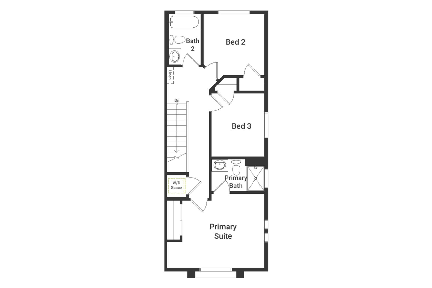 Floorplan 3rd floor