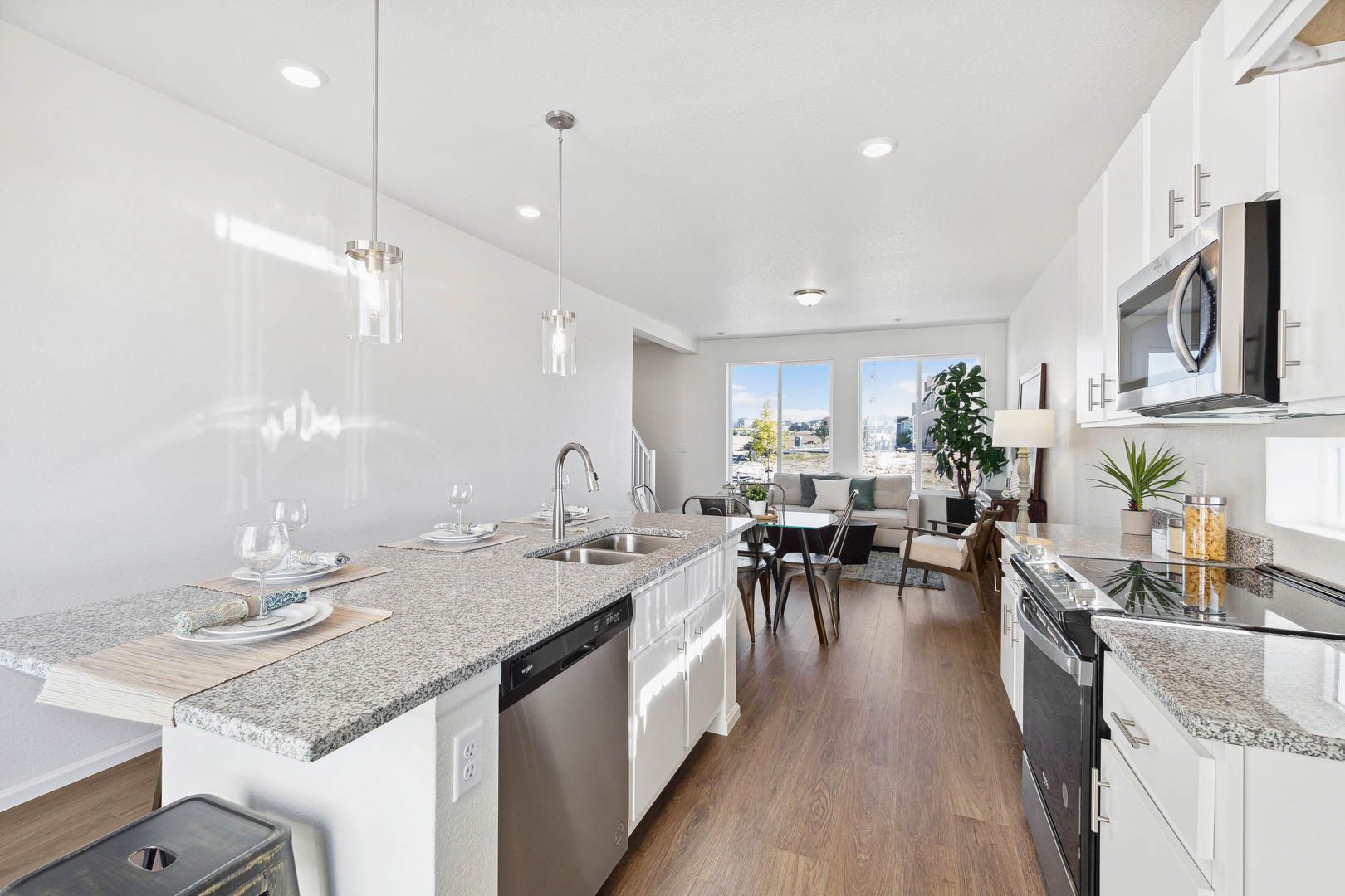 Friesian Kitchen and Living Room