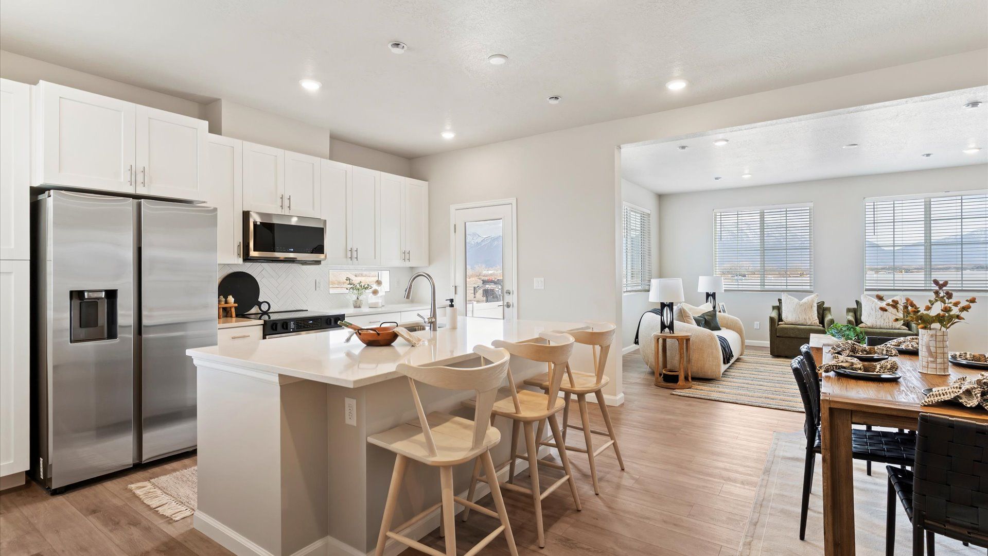 Griffin Kitchen and Living Room