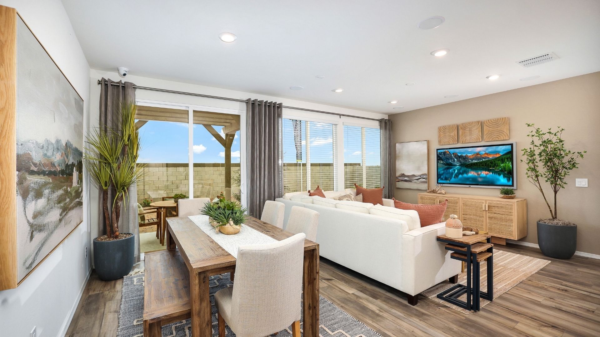 This is our staged Sagebrush Model. Options and colors may vary.