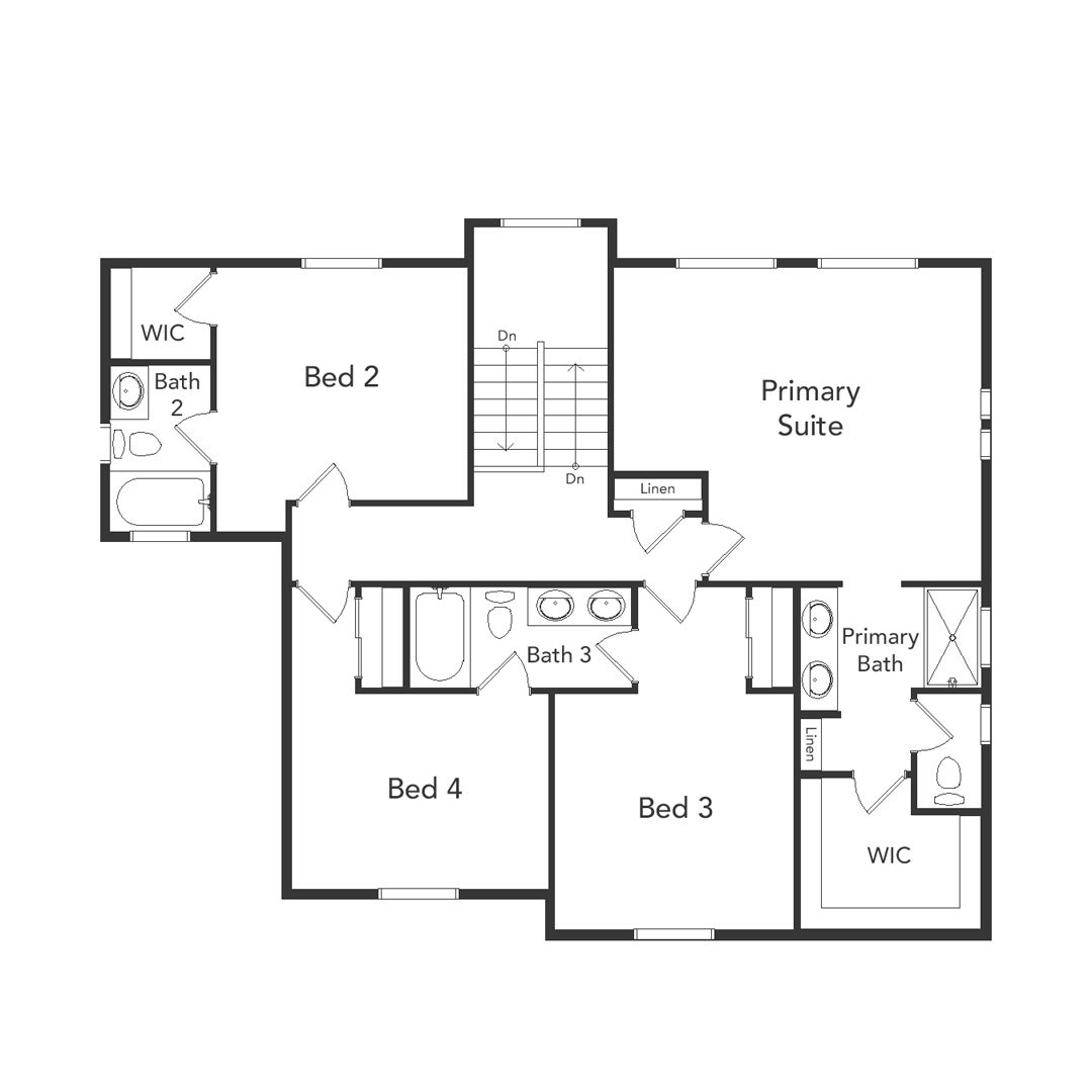 second floorplan