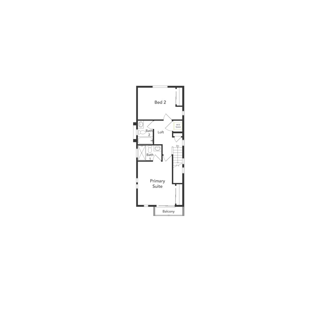 second floorplan