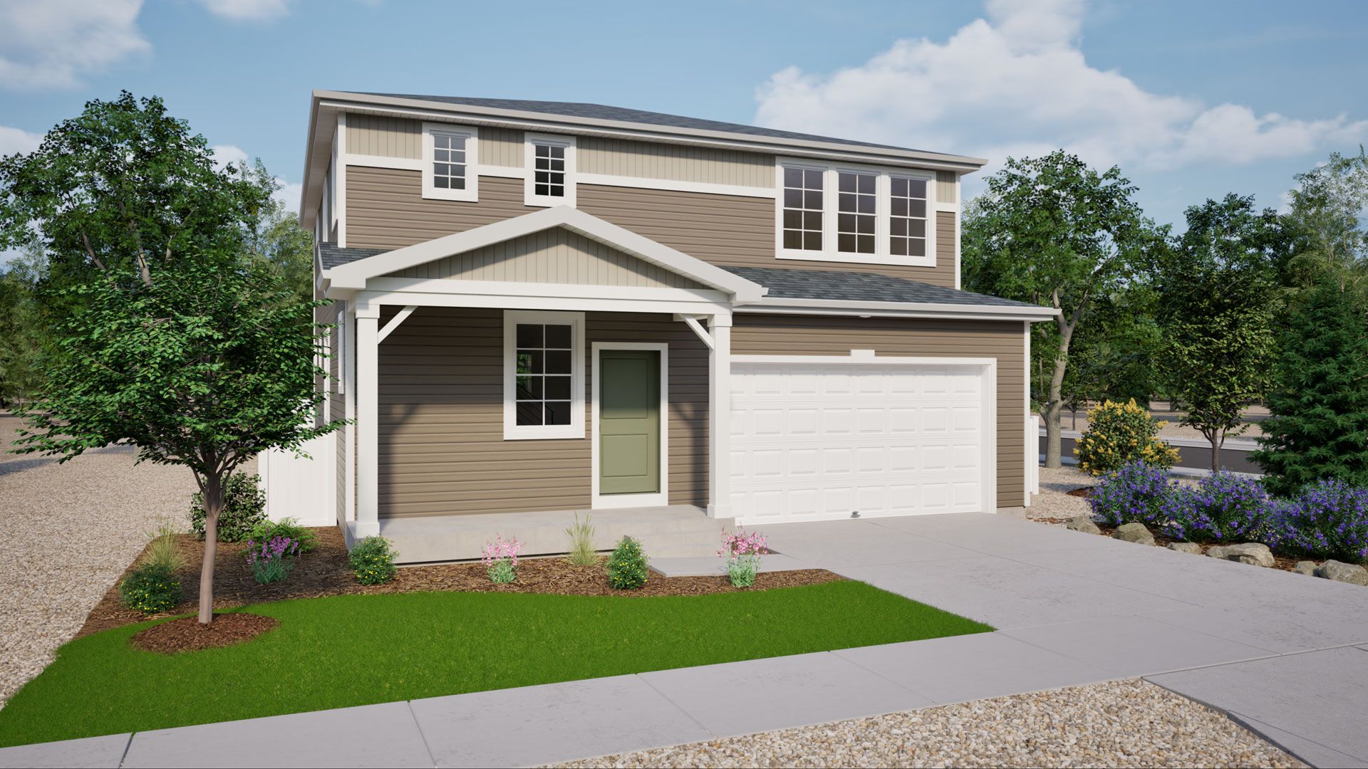 Rendering of Elevation H