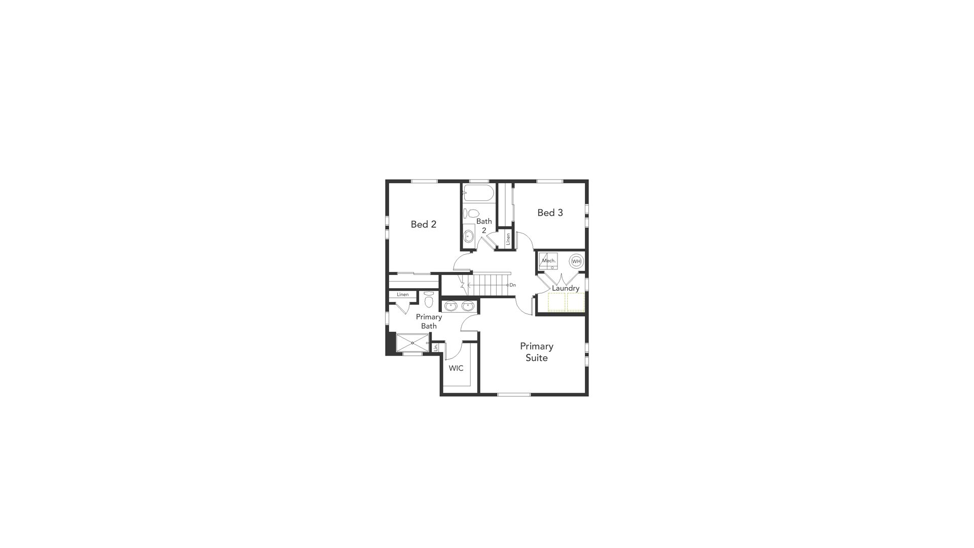 2nd Floor Floorplan