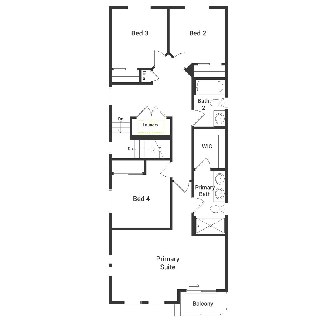 Ignite Floorplan - Second Floor