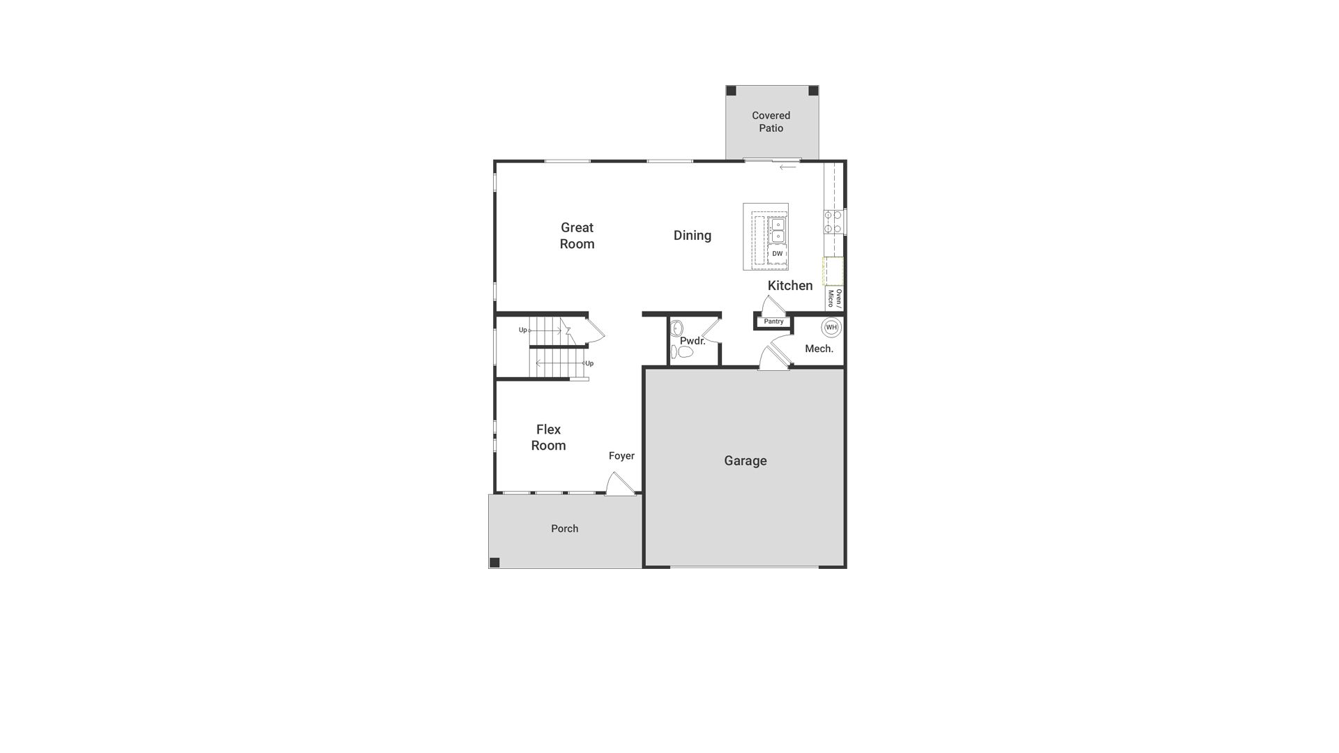 This is the 821 Dusk Floorplan in the Crescent Collection at the Moonlight community.