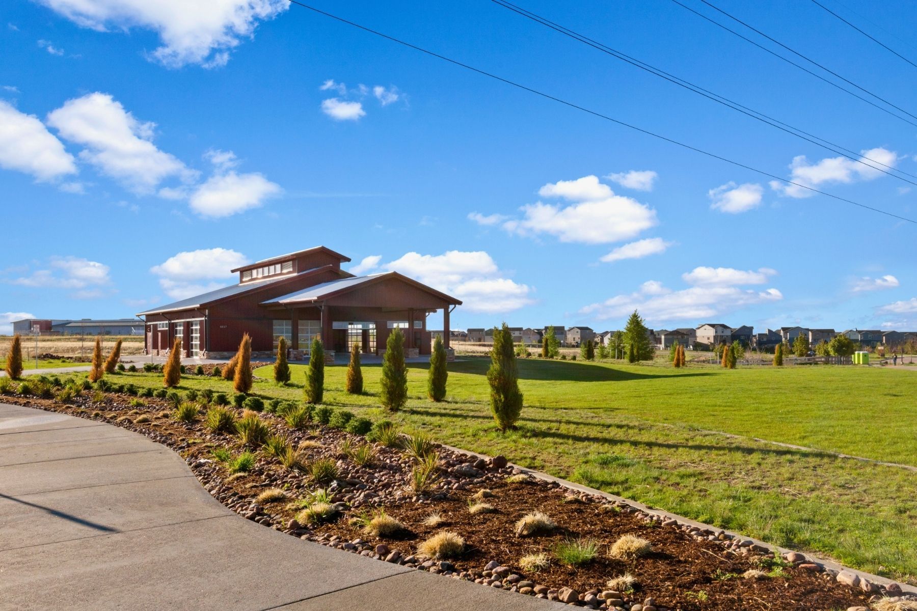 A view of Vista Park in the heart of the neighborhood.