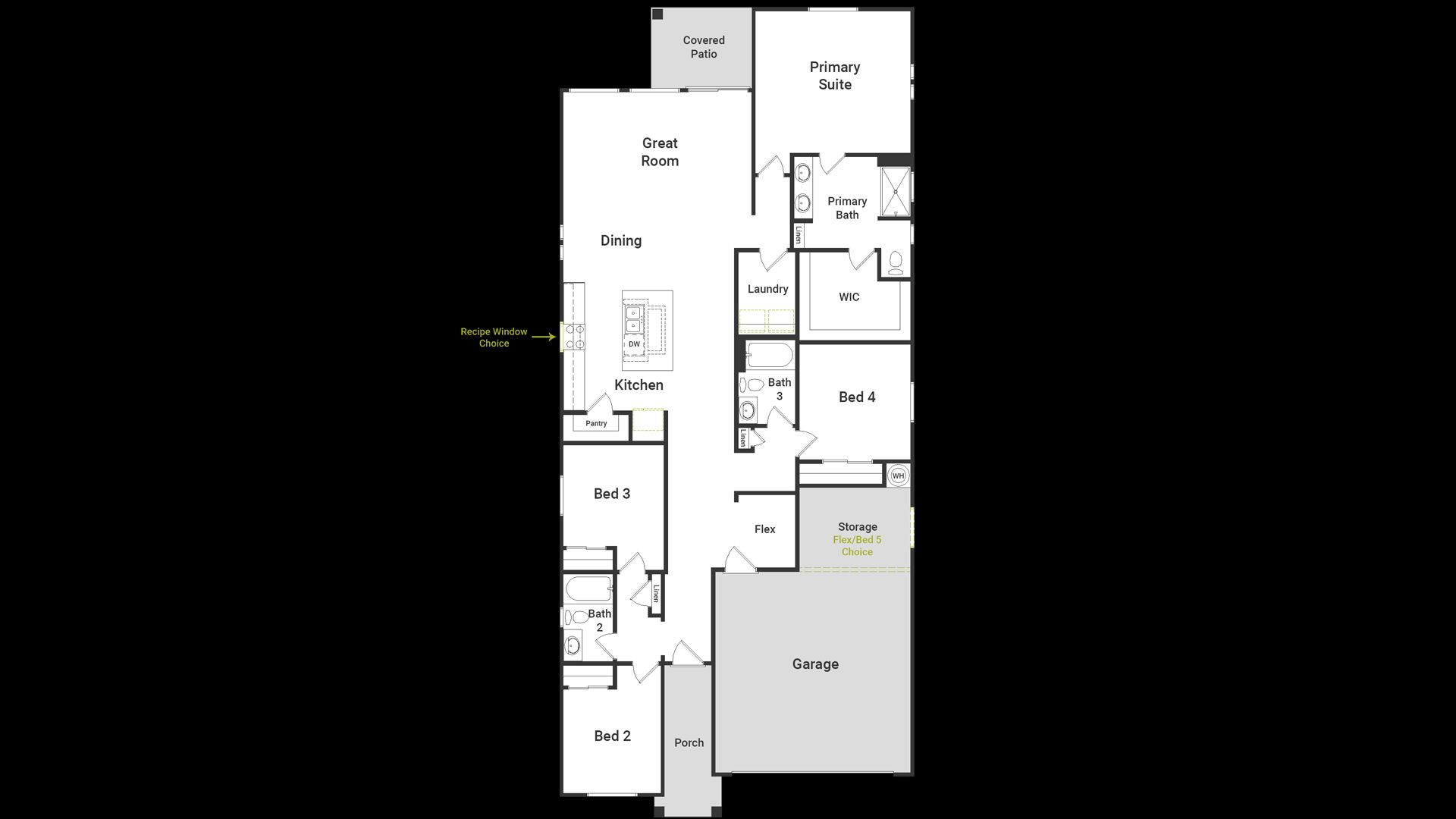 This is the Goldenrod Floorplan
