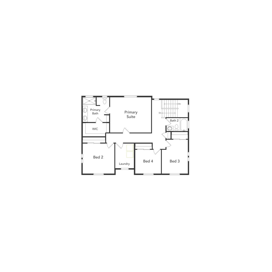 second floorplan