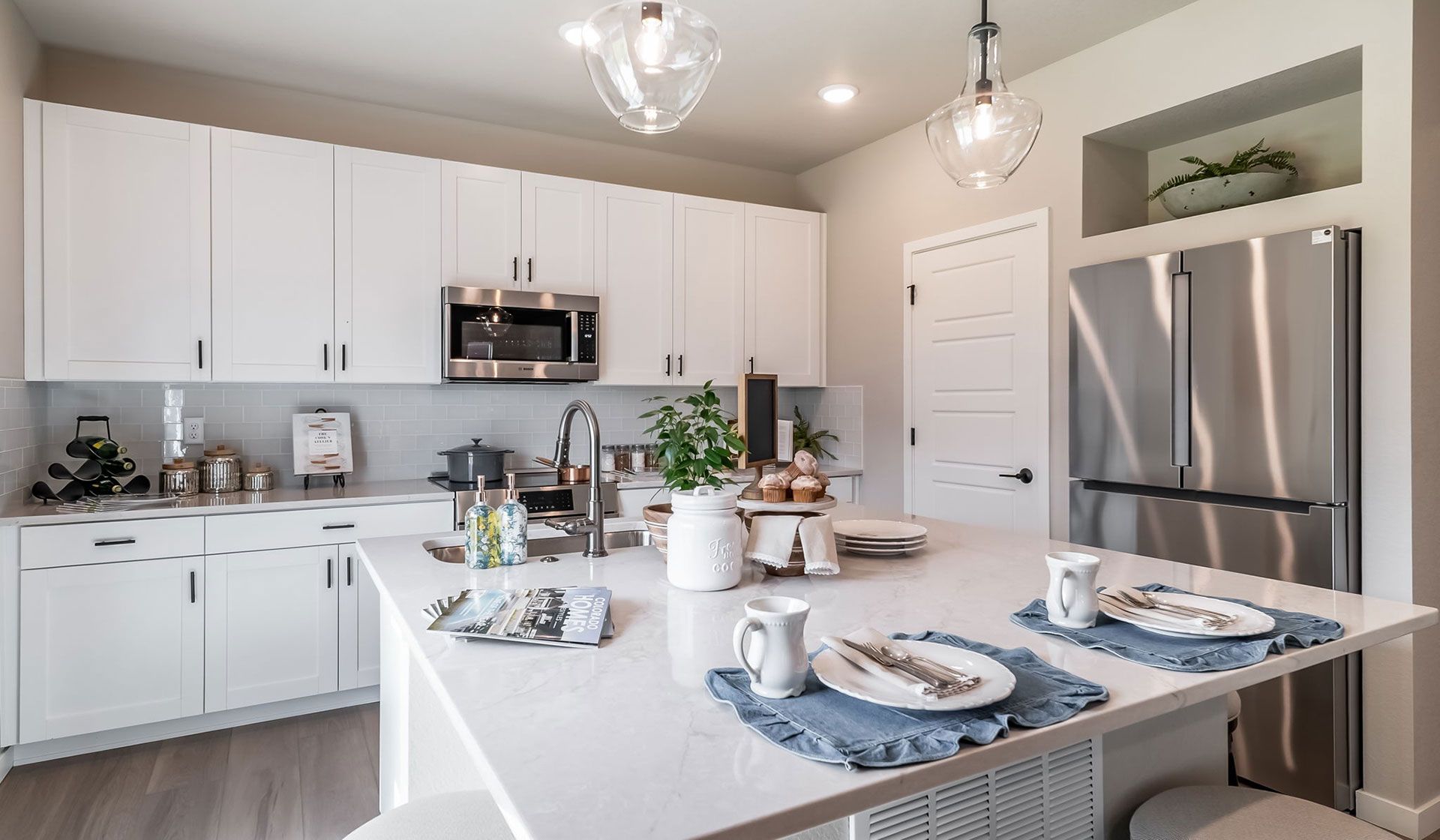 Image of a kitchen representing the Brio Collection at Reunion