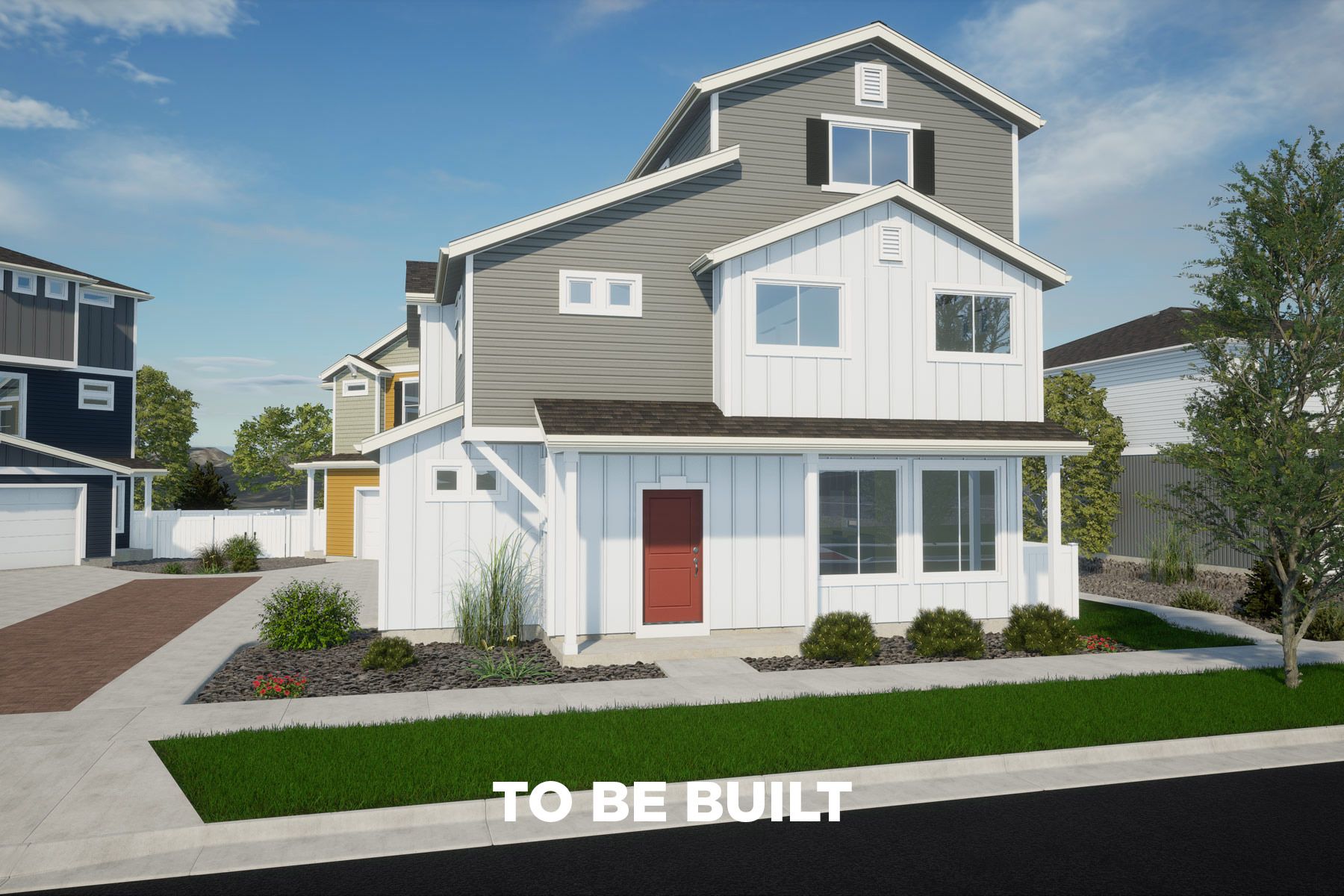 Rendering of Elevation A