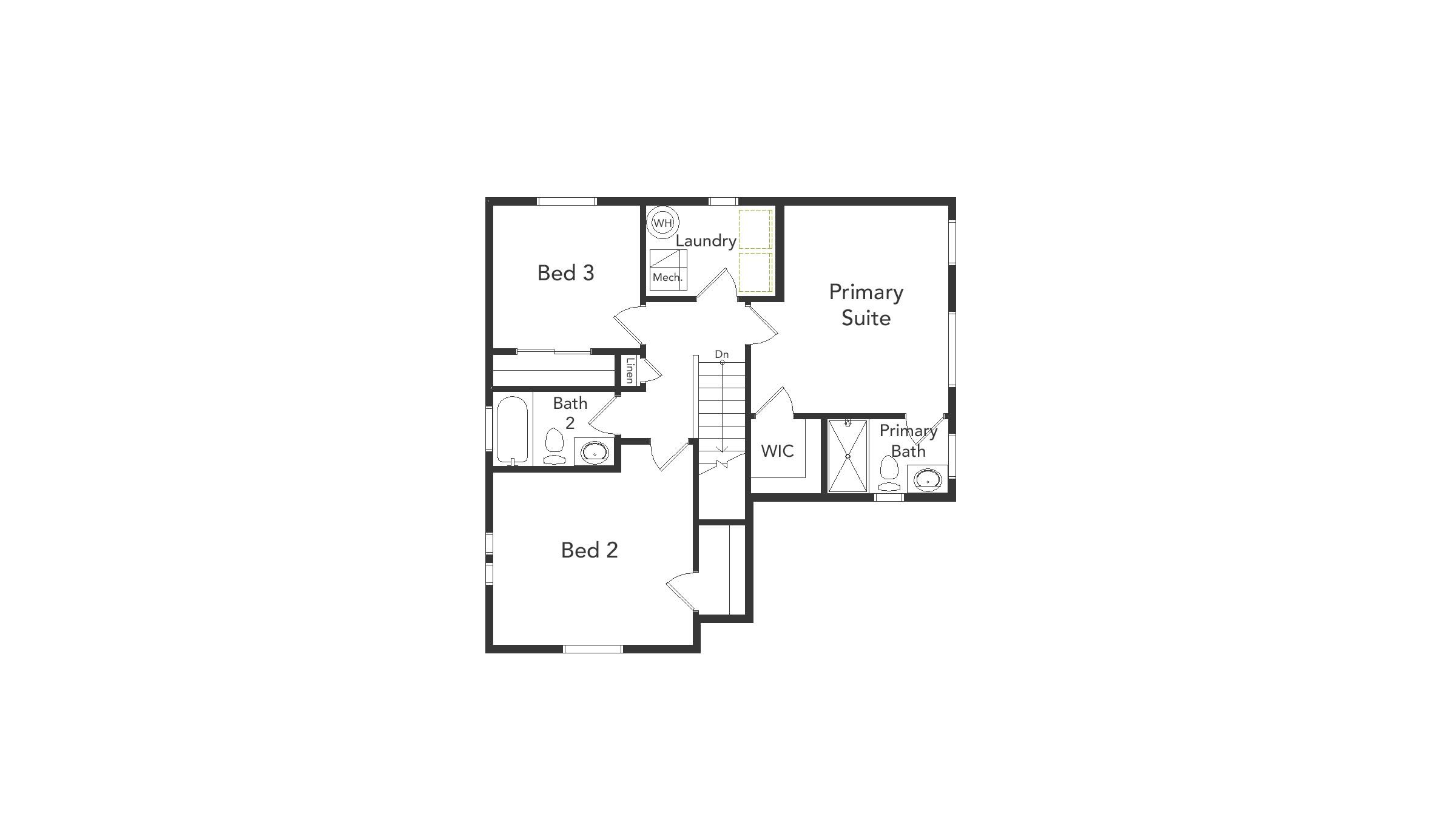 Second Floor Layout Palfrey