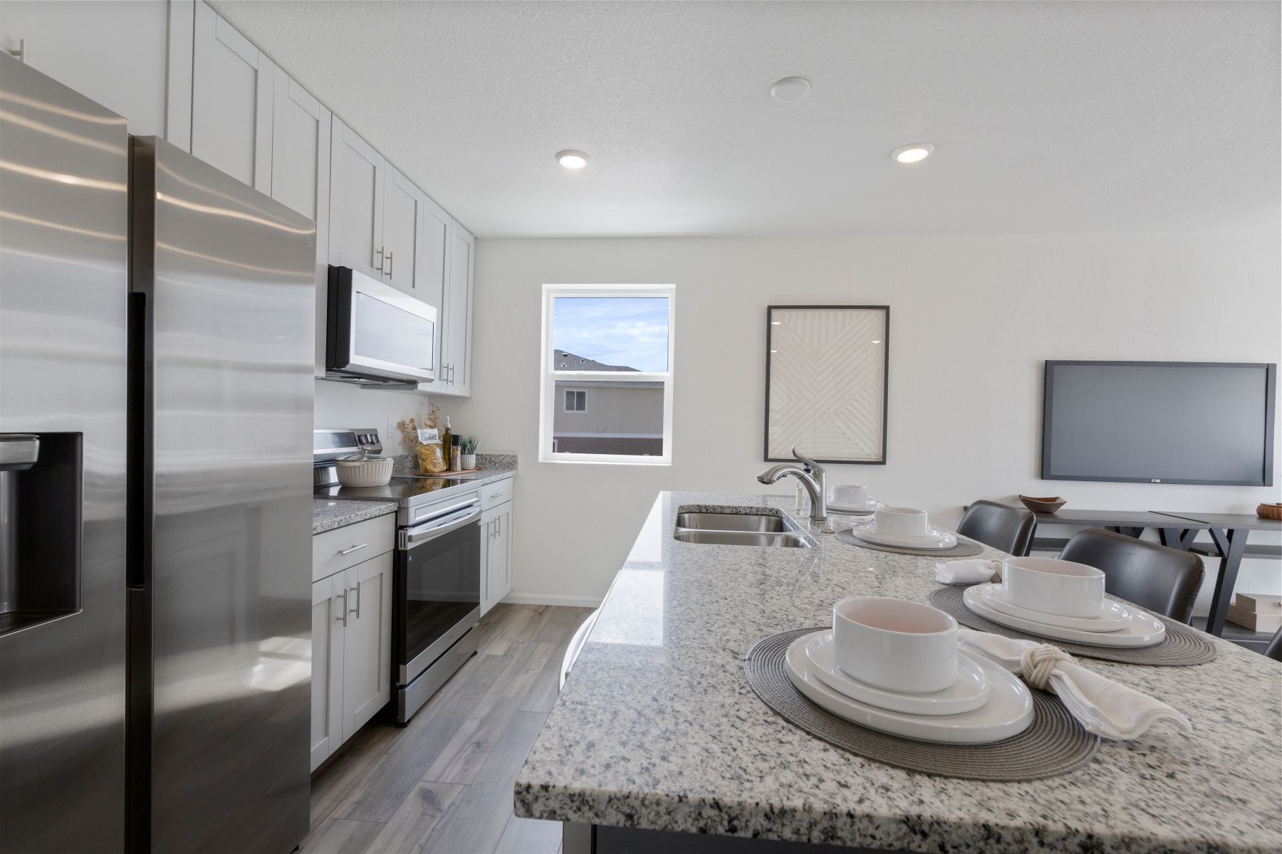Photos of a Model Home