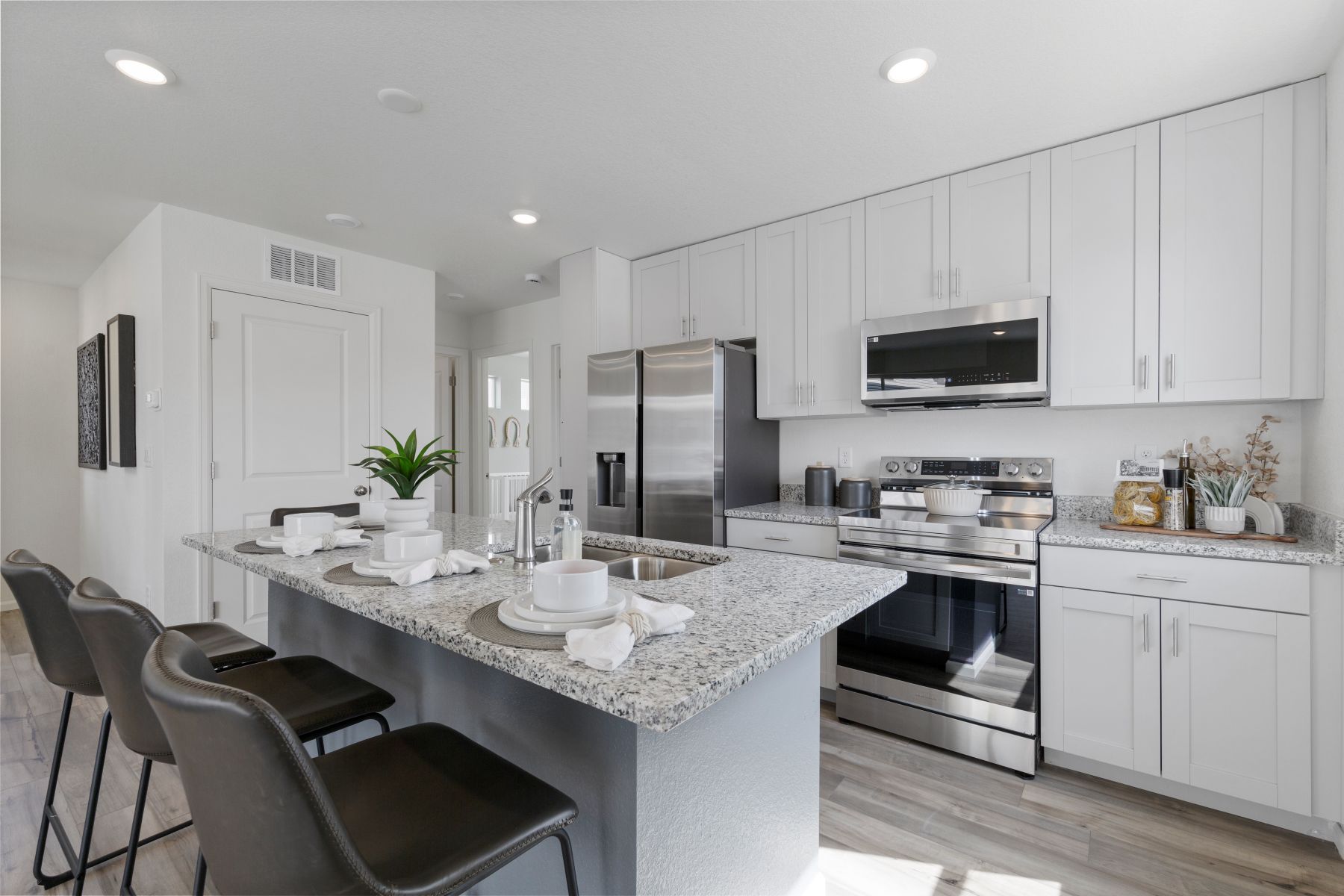Photos of a Model Home