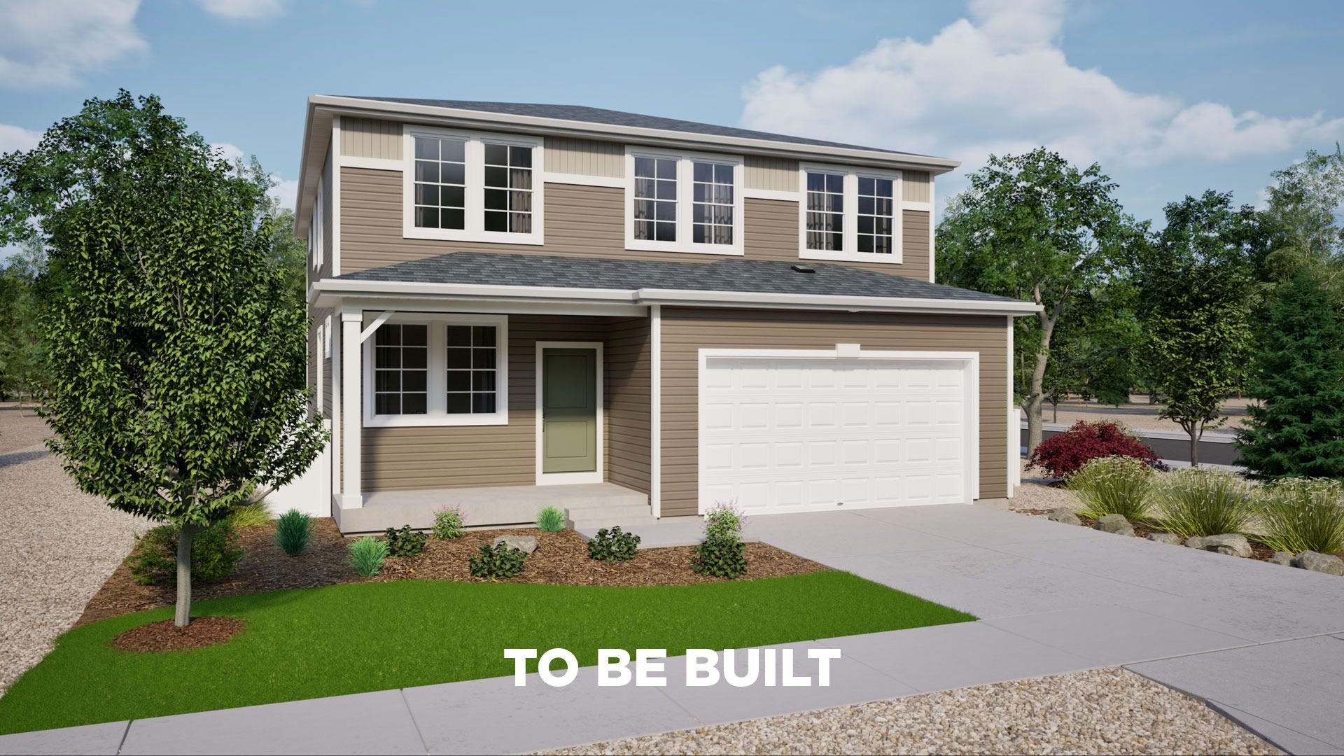 Rendering of Elevation H Color Scheme 4