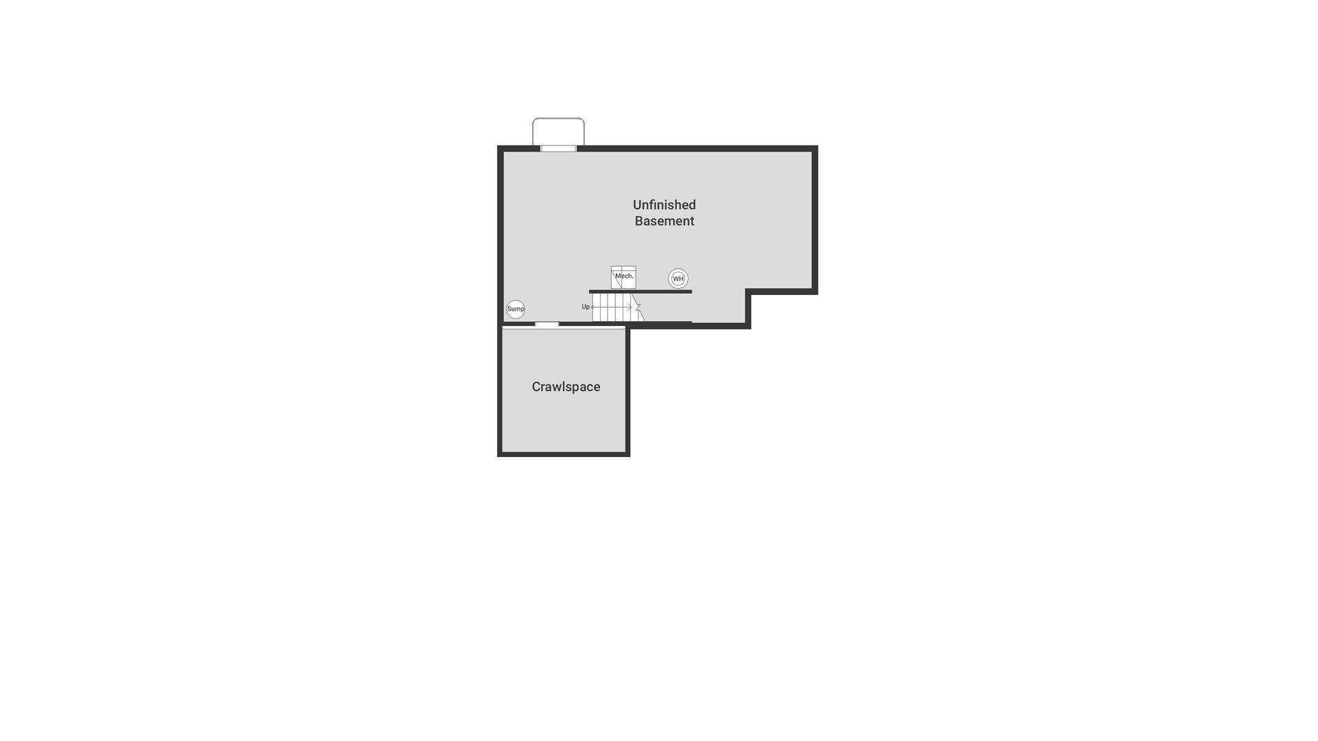 Unfinished Basement/Crawlspace