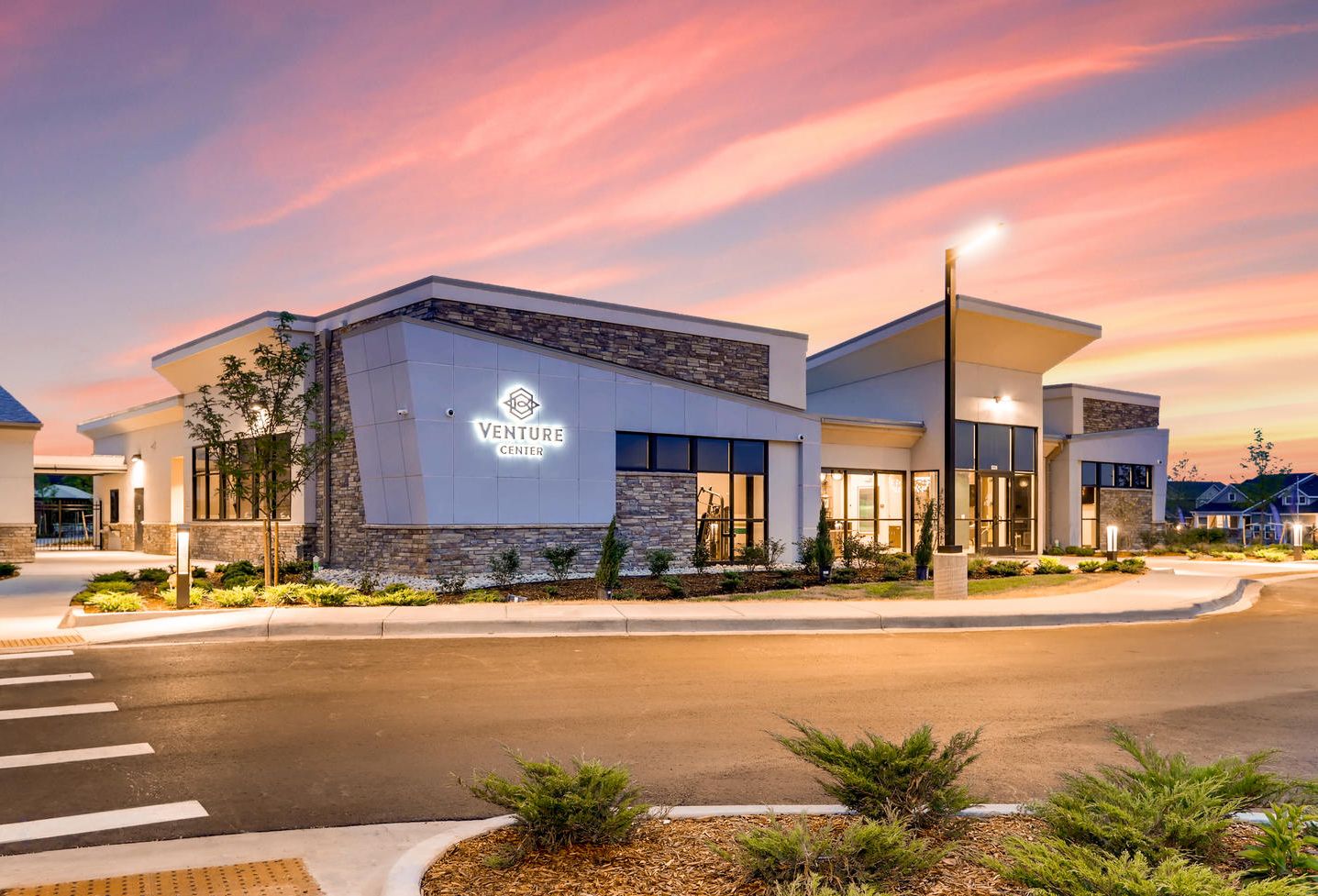 Stunning View of the Venture Center clubhouse