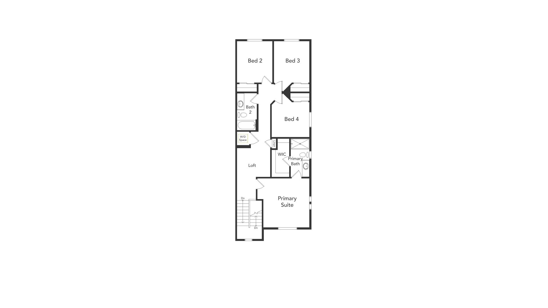 2nd Floor Floorplan