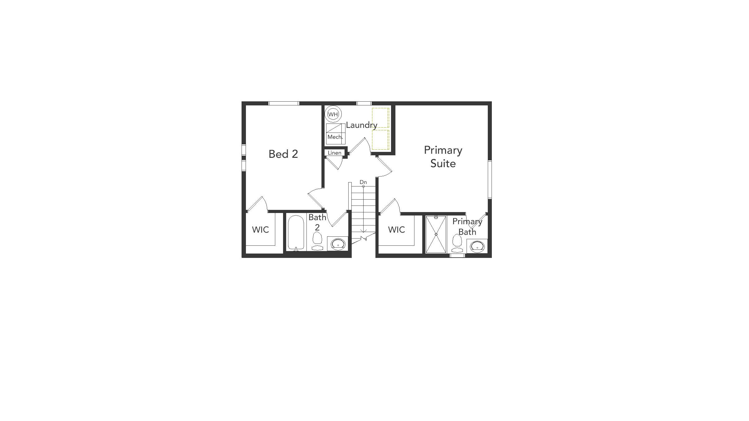 Rendering of Victoria 2nd Floor