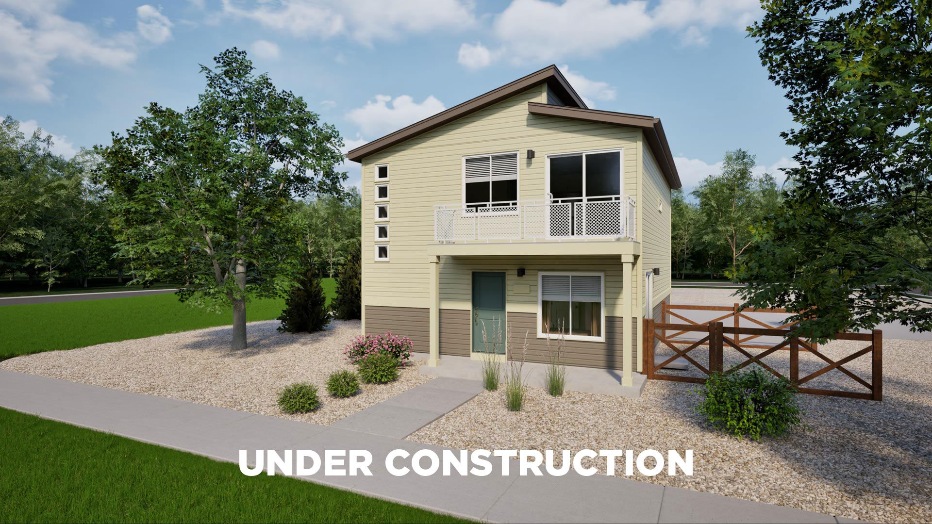 Rendering Elevation C Color Scheme 5