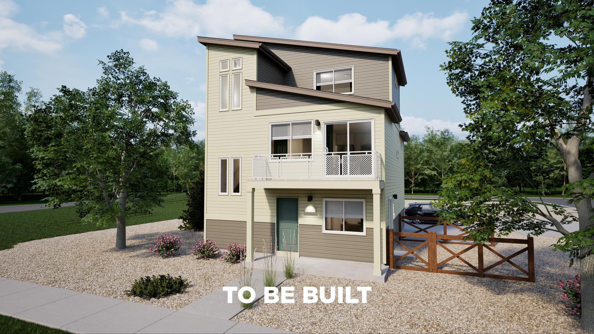 Rendering of Elevation C Color Scheme 5
