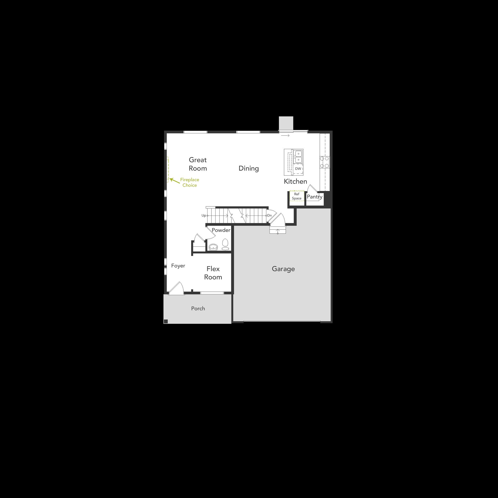 A view of the 1st floor
