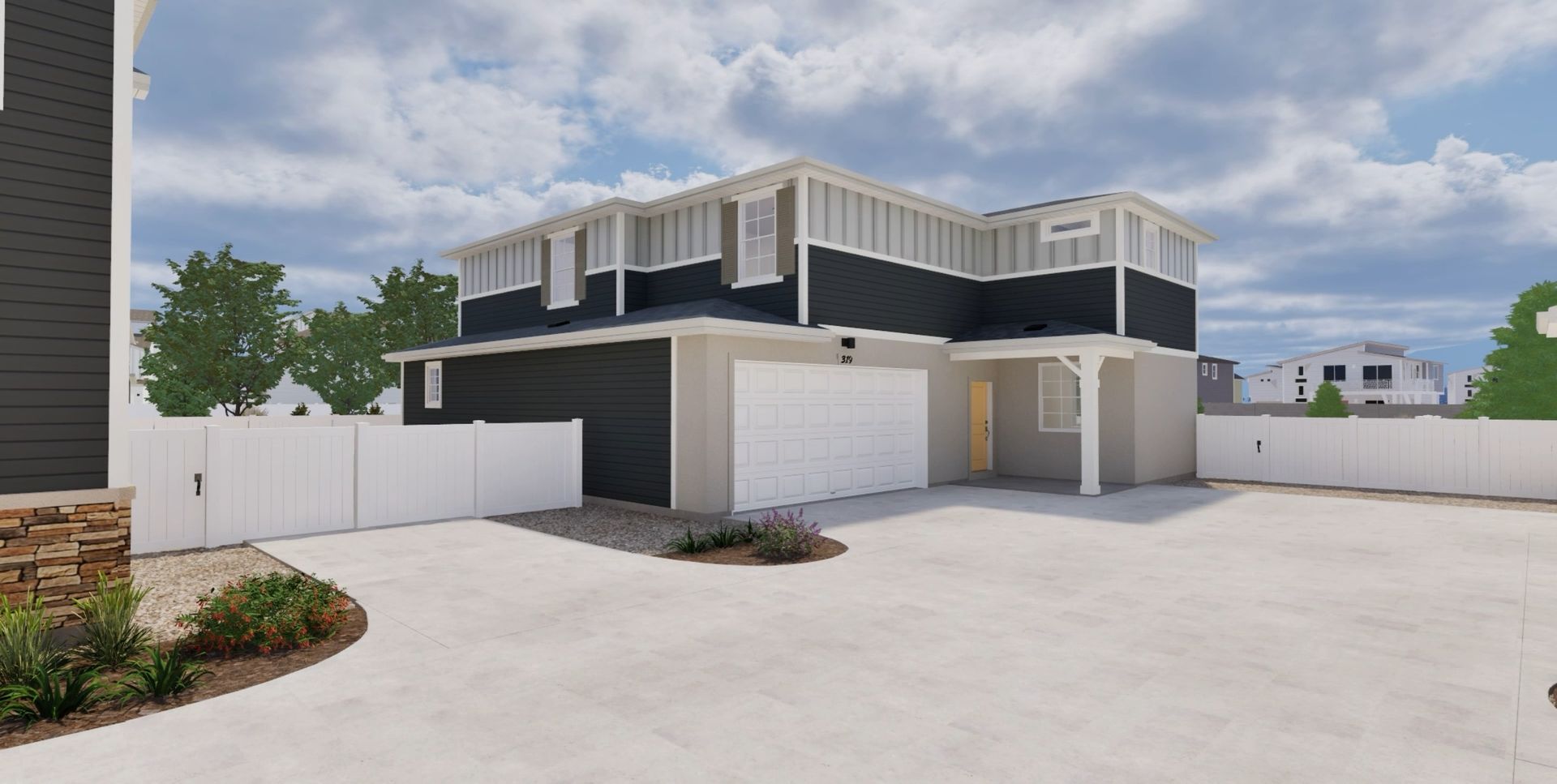 Griffin Exterior Rendering - Wander
