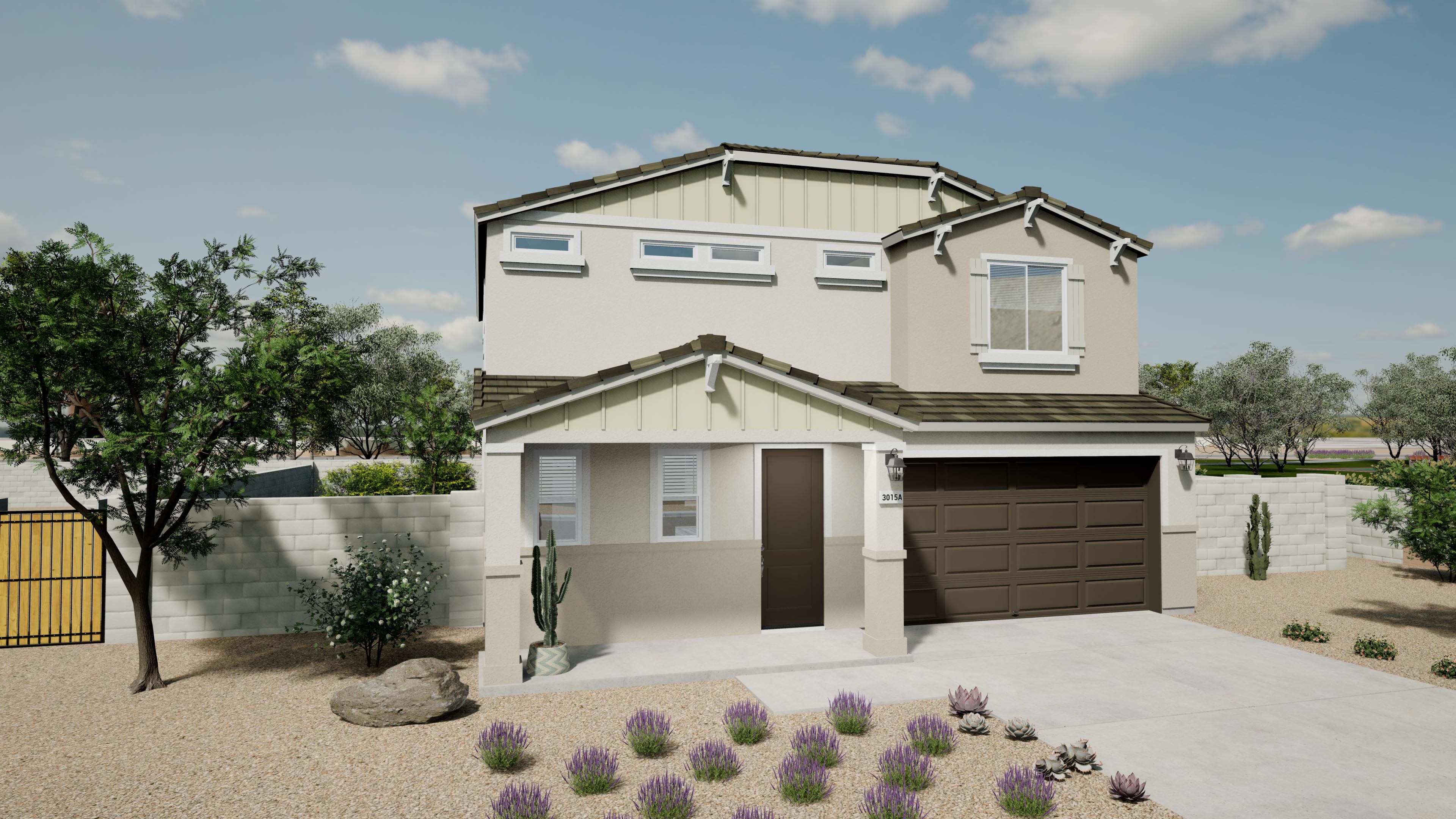 Yuma Plan at North Copper Canyon in Surprise, AZ by Oakwood Homes