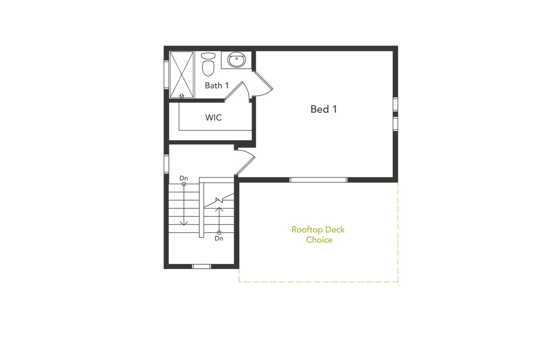 Floorplan 3rd floor