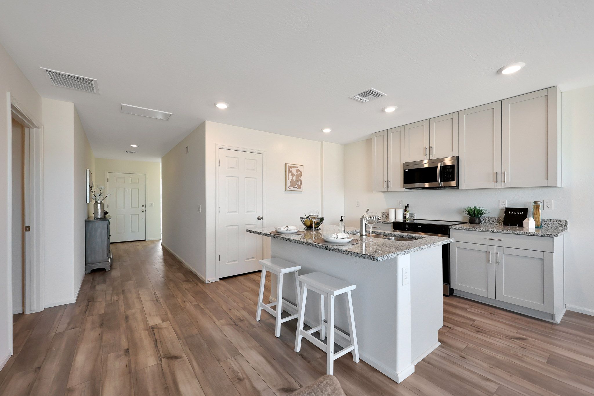 This is a staged Saguaro Home. Options and colors may vary.
