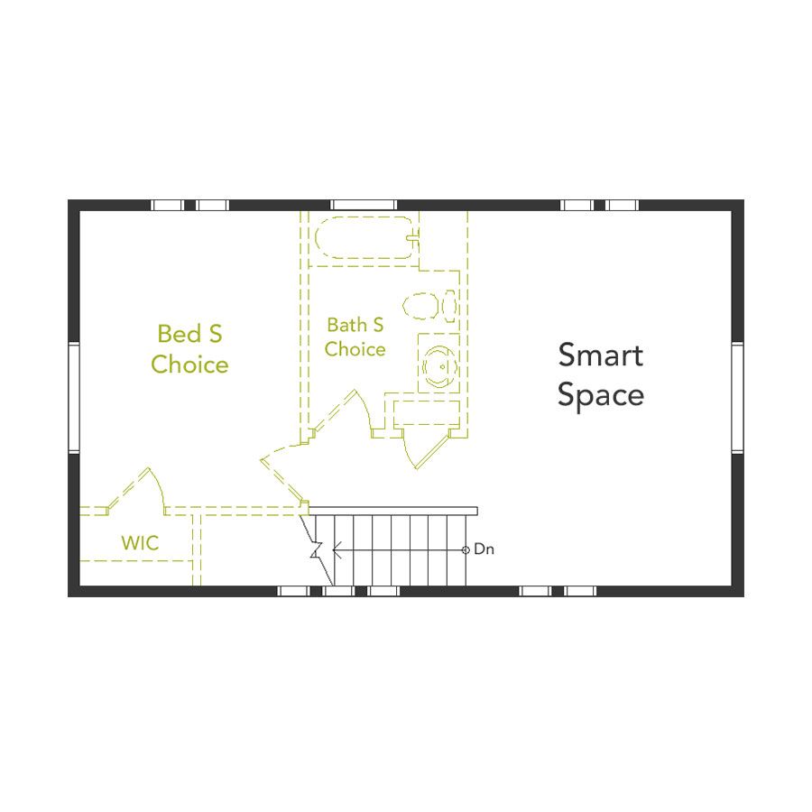 Layout of the Friesian smart space level
