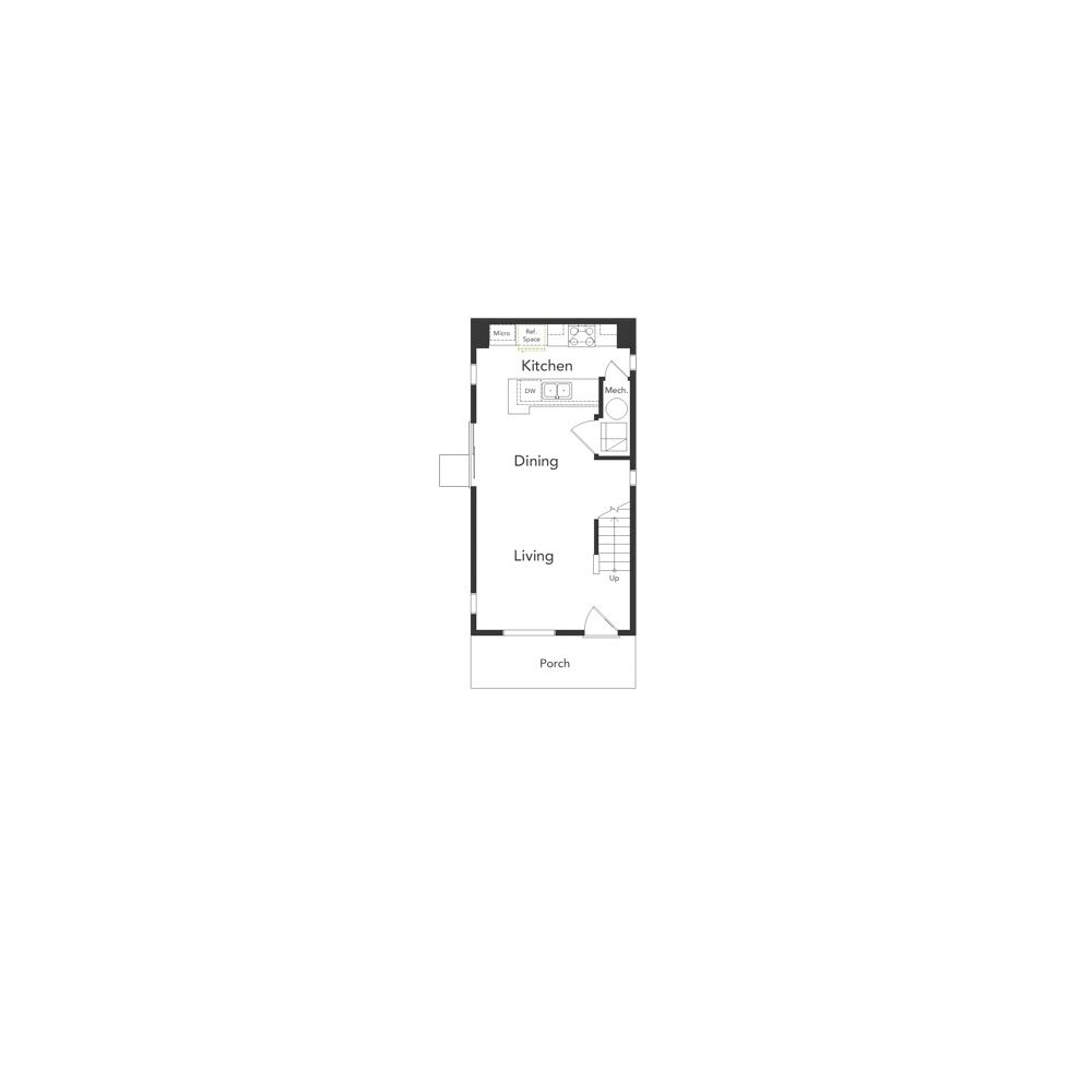 Layout of the Edison first level