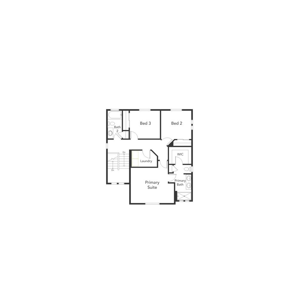 Layout of the Clydesdale third level