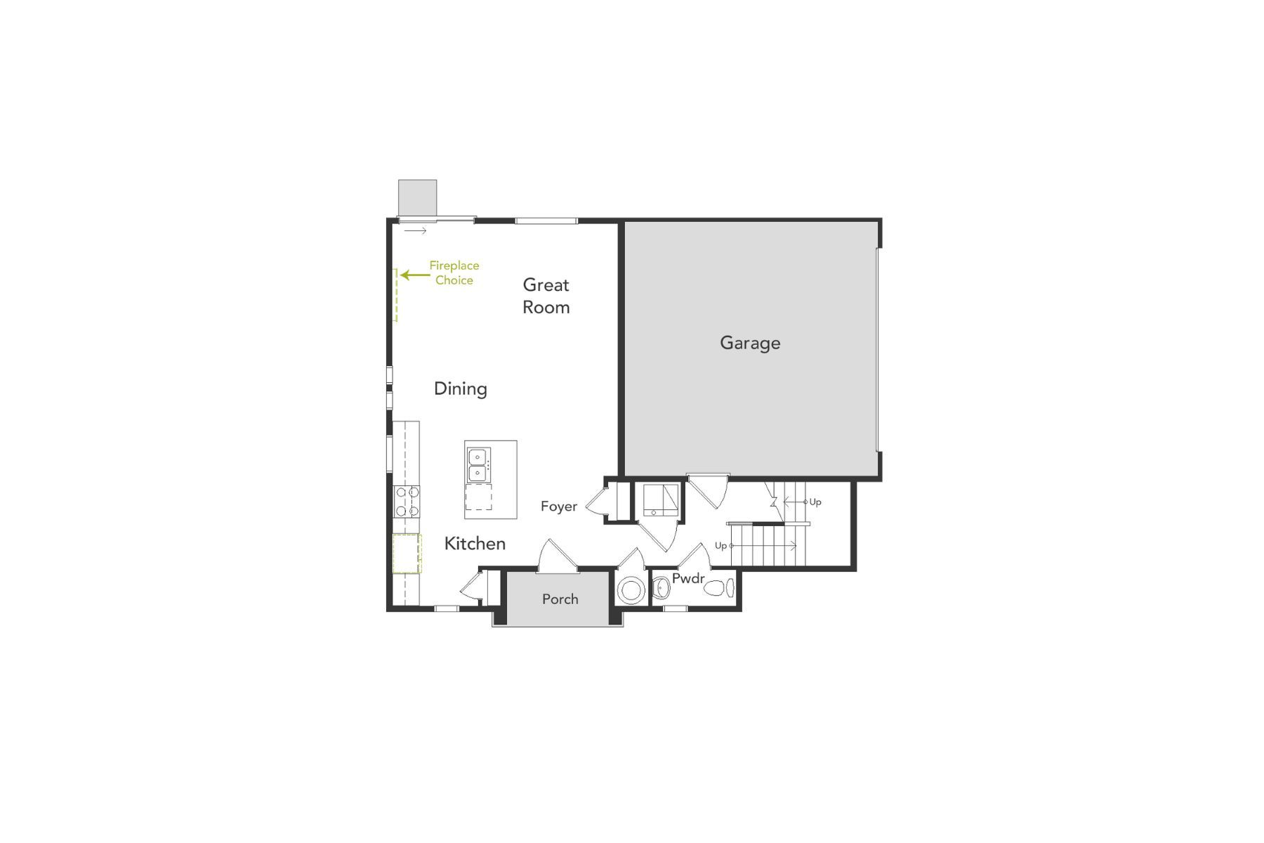 Layout of Dalton first floor level