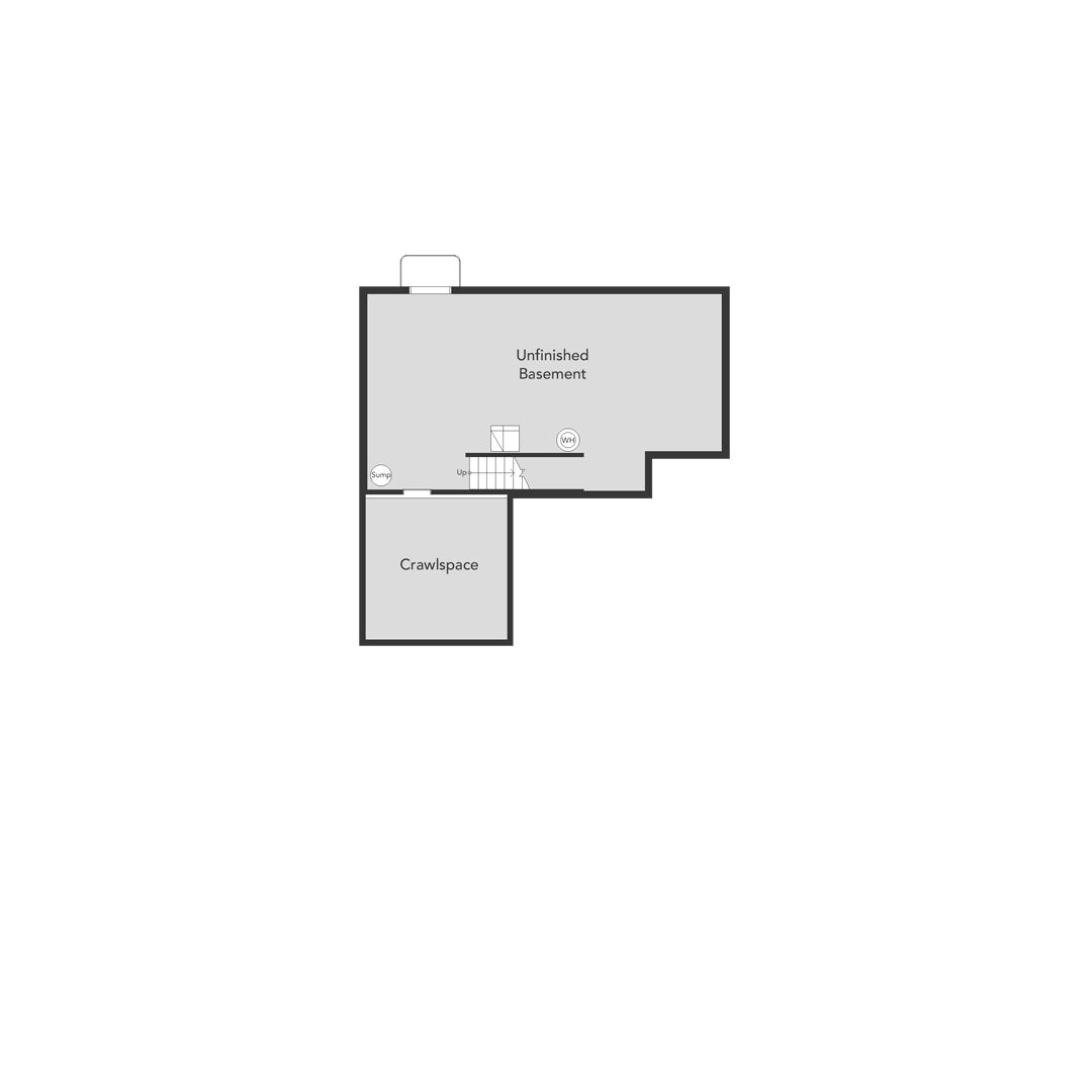 A layout of the basement floor Neo floorplan