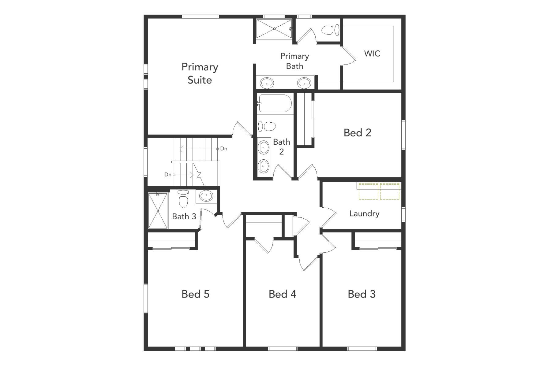 Floorplan 2nd Floor