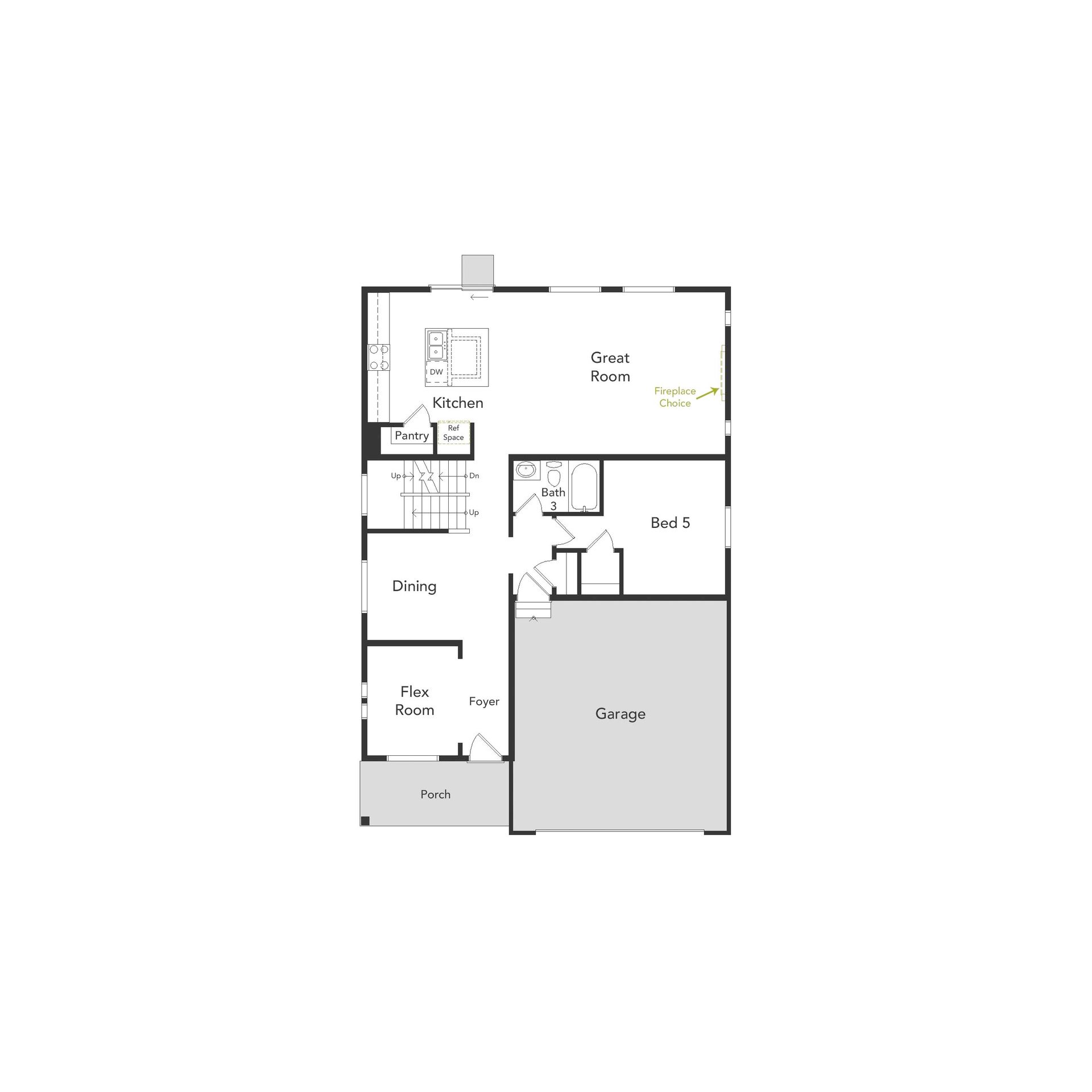 Wonder floorplan 1st floor