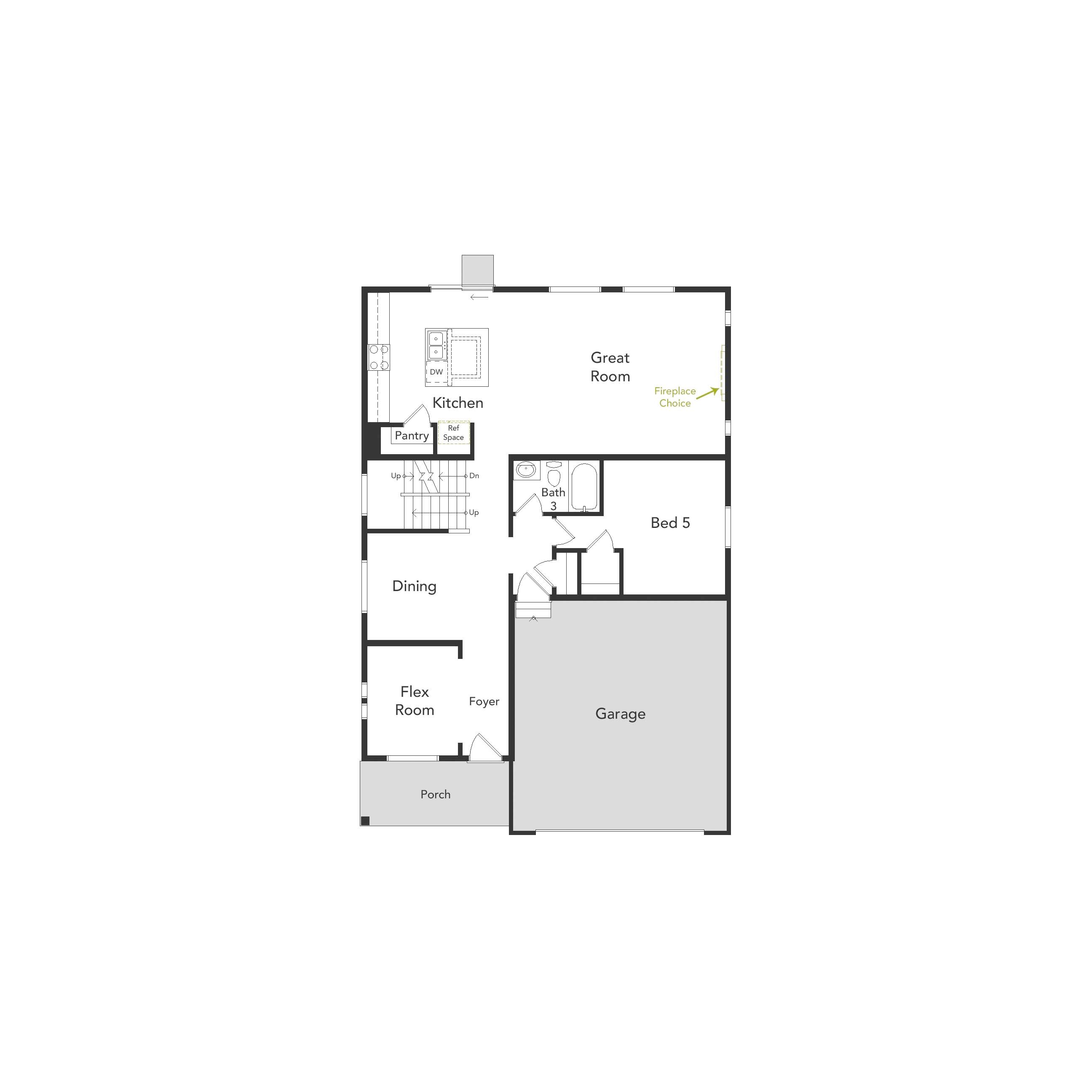 Wonder floorplan 1st floor