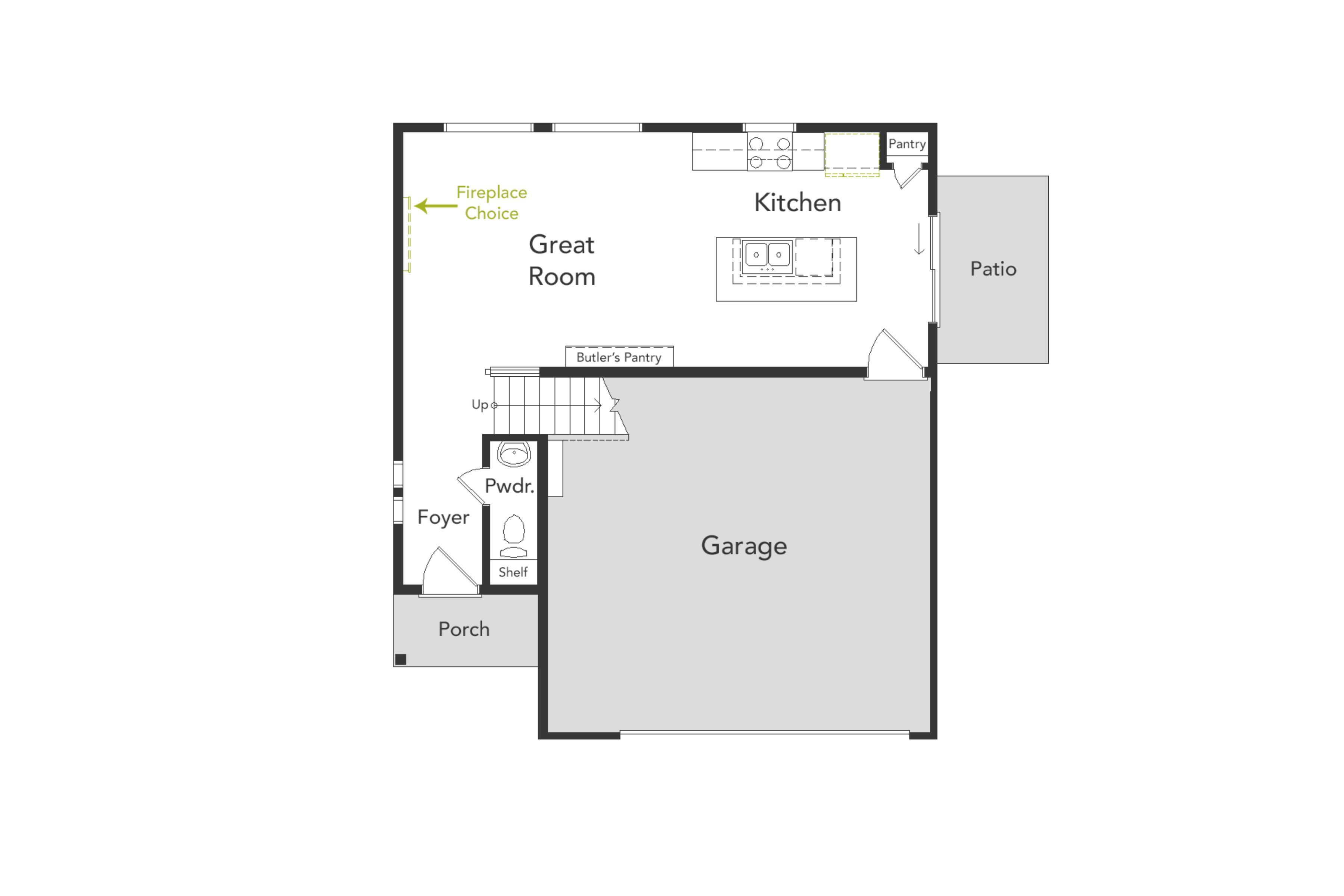 Rendering of Breton 1st floor