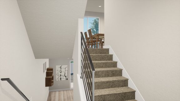Rendering of Clydesdale Stairs