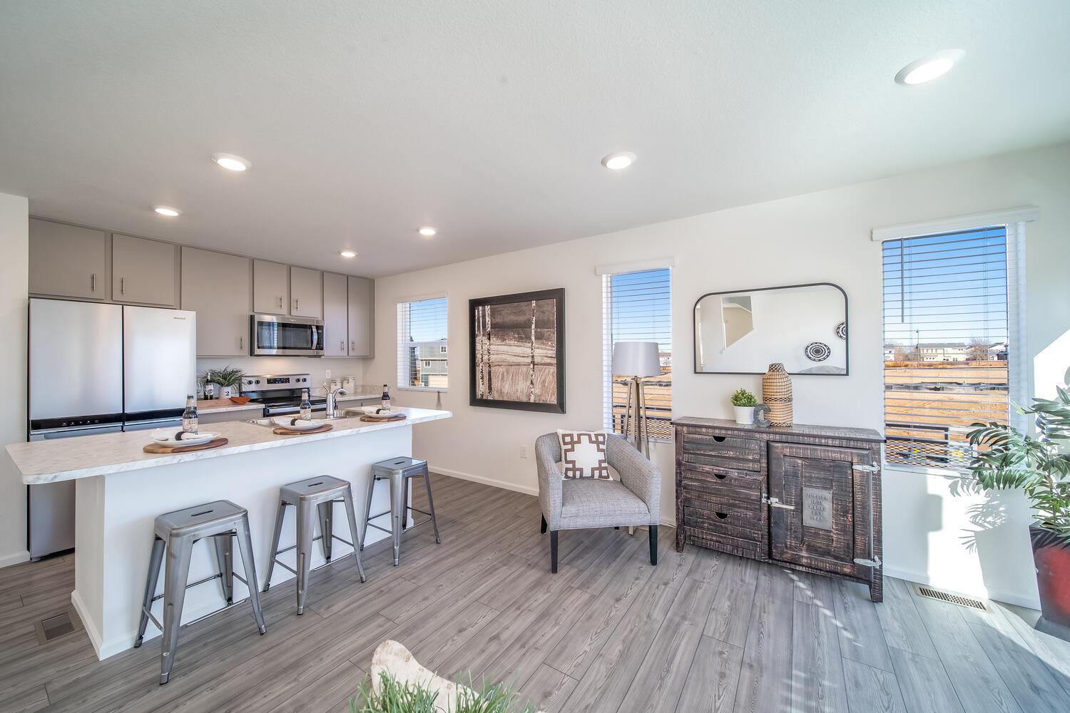 Kitchen/living