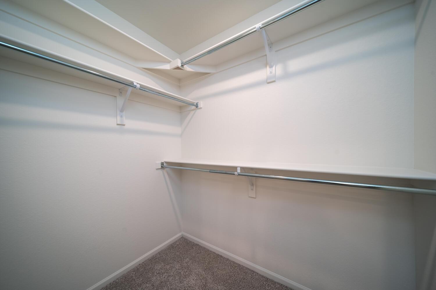 Primary closet